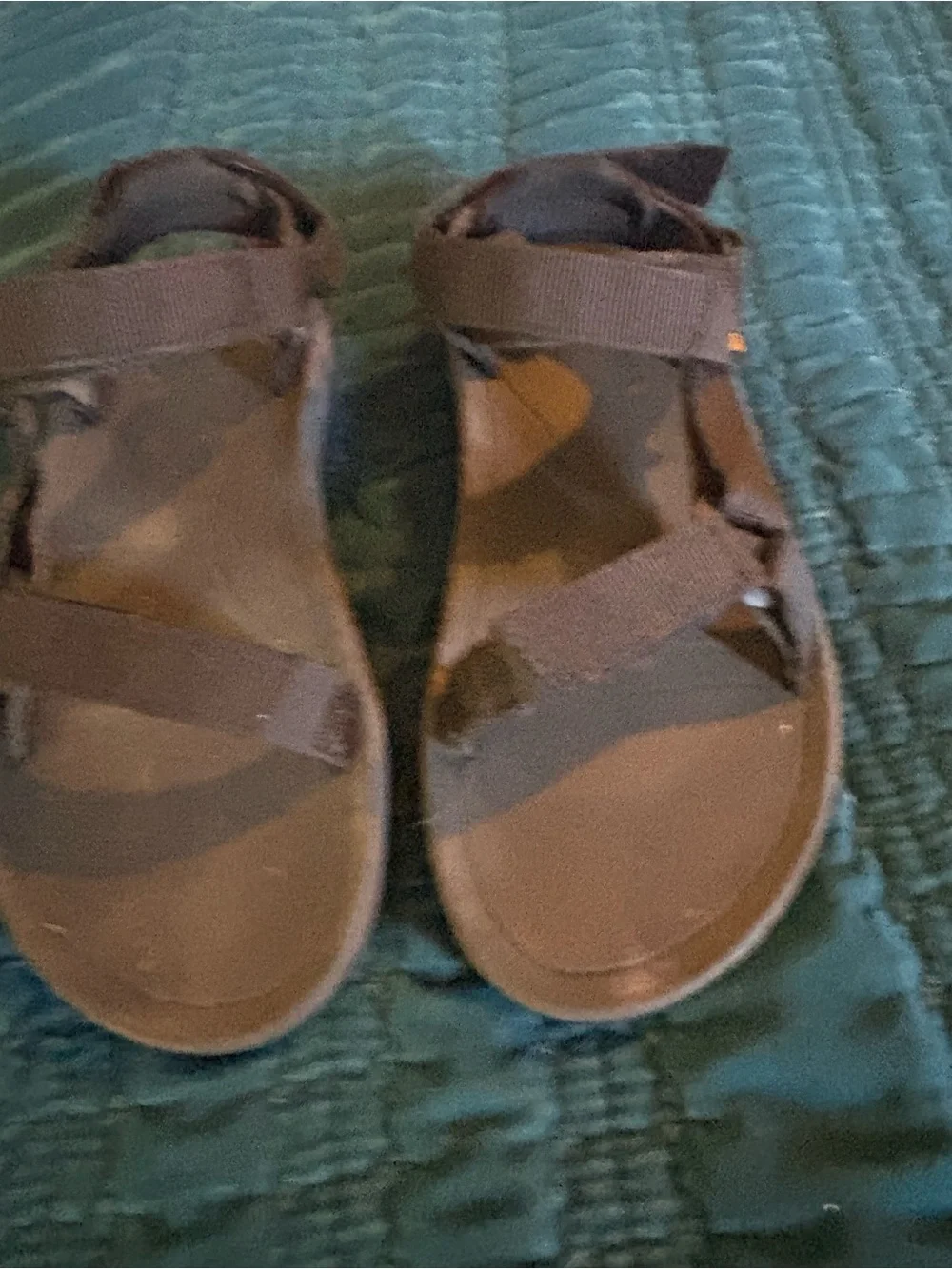 Teva Kids' Black Adjustable Sport Sandals